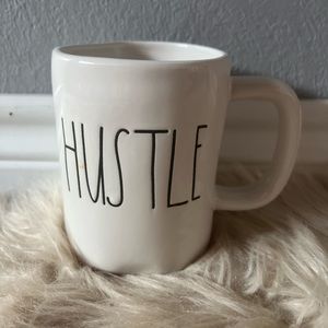 Rae Dunn Hustle Coffee Mug